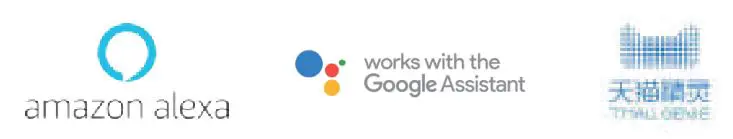 amazon alexa, google assistant logo