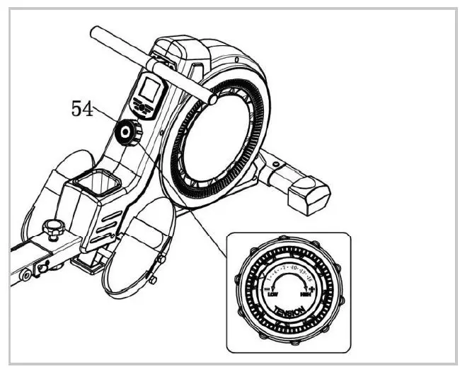 virtufit VFROWEF Easy Fit Rowing Machine 13