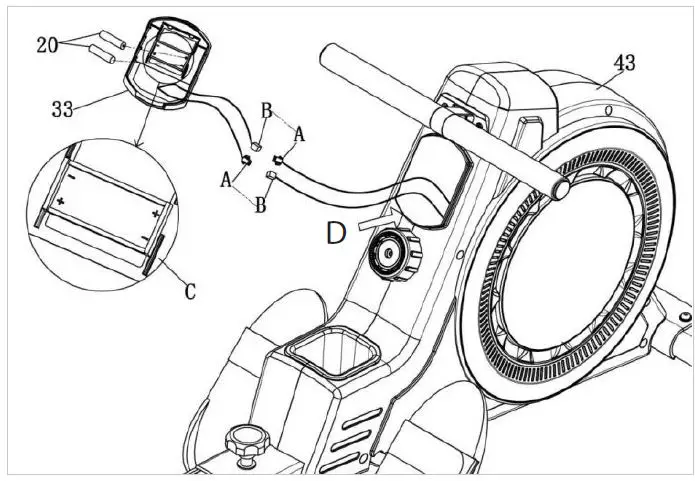 virtufit VFROWEF Easy Fit Rowing Machine 8