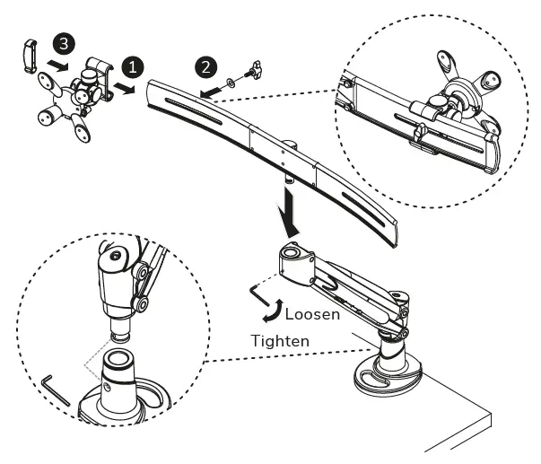 Neomounts-FPMA-D940DG-Newstar-Full-Motion-Dual-Desk-Mount-for-2-Monitors-up-to-24-Inch-FIG-3