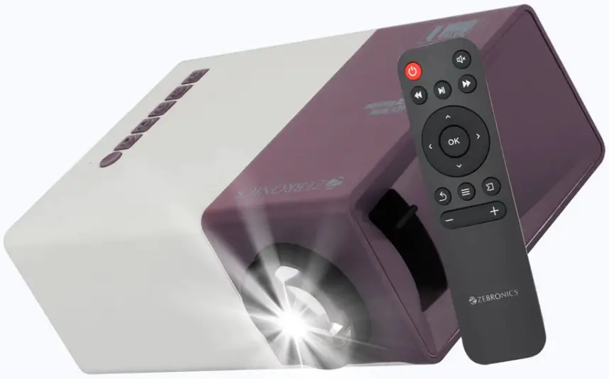 ZEBRONICS ZEB-PixaPlay 11 Portable LED Projector