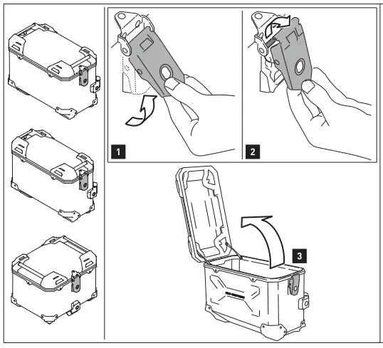 SW-MOTECH GPT.08.518.70000 Trax ADV Top Case System FIG 12