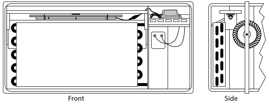 FRESH-AIRE UV Germicidal UV Light Tight Fit Kit - PTAC