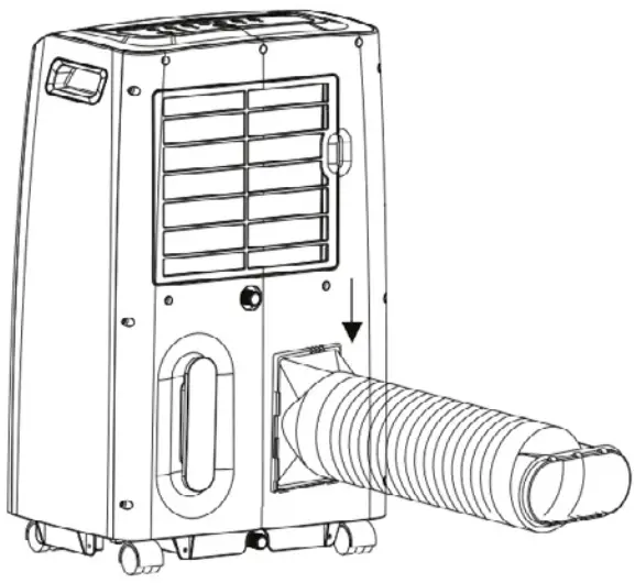 goobay 59513 Local Mobile Air Conditioner - Assembly4