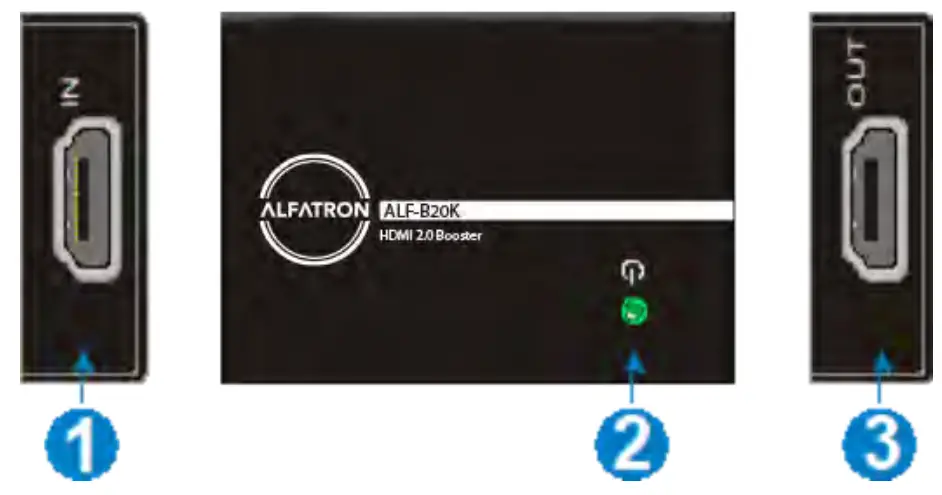 ALFATRON ALF B20K HDMI Booster - fig