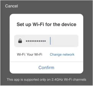 Add device. Method 2: QR Code Mode