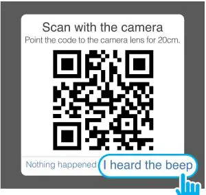 Add device. Method 2: QR Code Mode