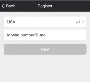 Register an account on the Geeni app.