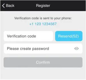 Register an account on the Geeni app.