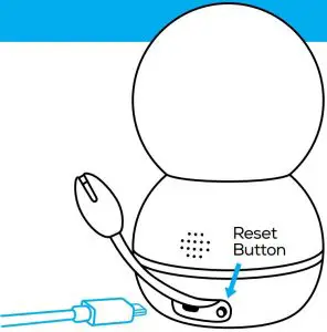 Connected to Power Adapter to Camera