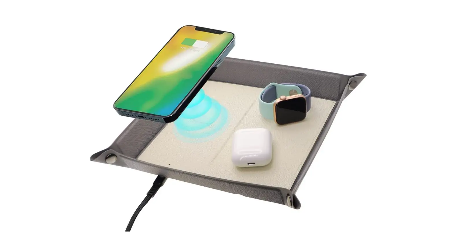 Chargers Et-box01 Two In One Wireless Charger And Catchall Tray Instruction Manual Chargers Et-box01 Two In One Wireless Charger And Catchall Tray Instruction Manual