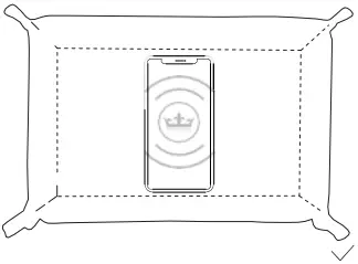 Chargers Two In One Wireless Charger and Catchall Tray B
