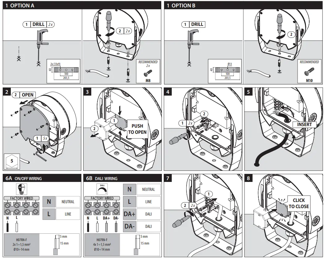 PERFORMANCE-iN-LIGHTING-TYK+ 20 LED Adjustable-Die-Cast-Aluminium-Outdoor-FIG3
