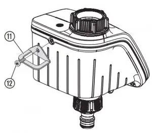 FIG 4 To fit anti-theft device