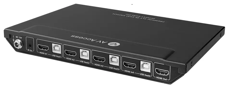 AV-Access-4KSW41-KVM-Pro-4x1-HDMI-2.0-KVM-Switcher-product