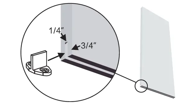 Movisa MVBDS02 Light Brown Single Unfinished Pine Wood Sliding Door fig 21