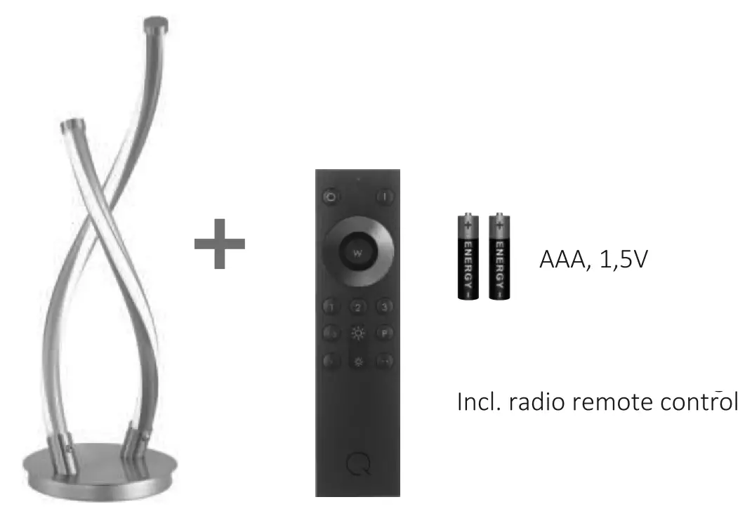 Paul Neuhaus 4339 55 Q MALINA Smart LED Table Lamp - 1