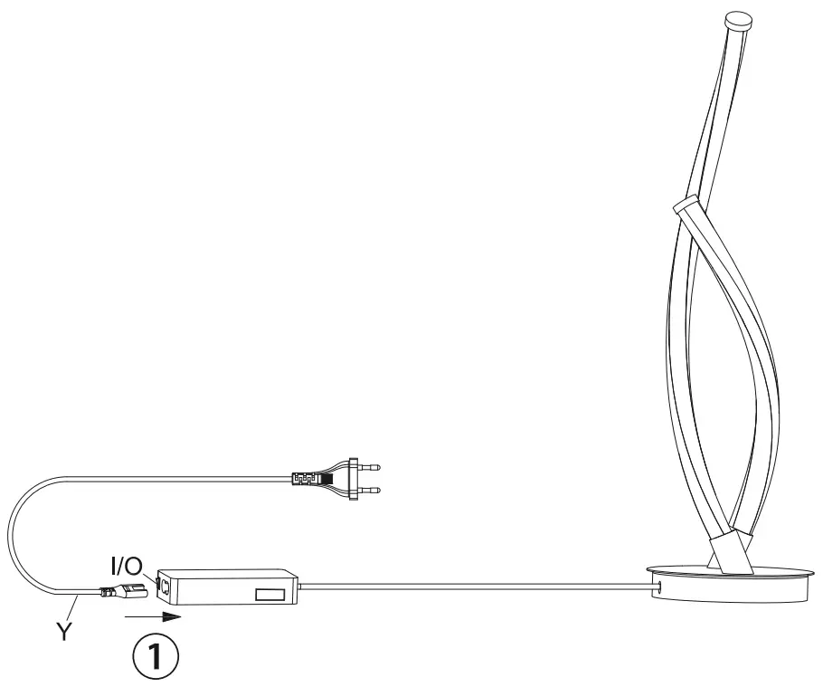 Paul Neuhaus 4339 55 Q MALINA Smart LED Table Lamp - montage