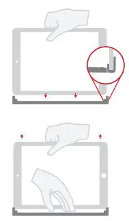 BRYDGE Series II 10.5 Inch Wireless Keyboard User Manual - INSERT REMOVE