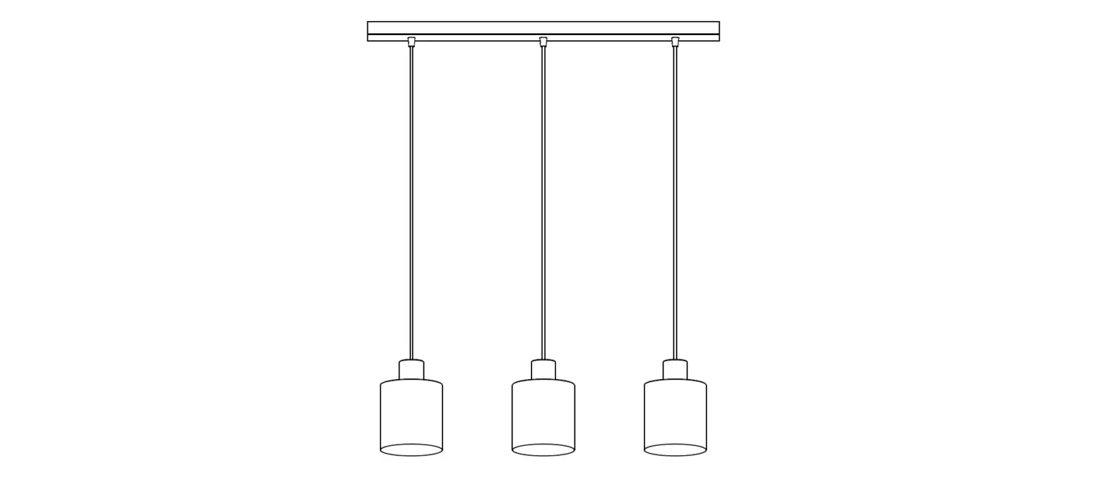 Nova Life 54614-003-71 Ceiling Lamp Black 3 Light Sources Instruction Manual