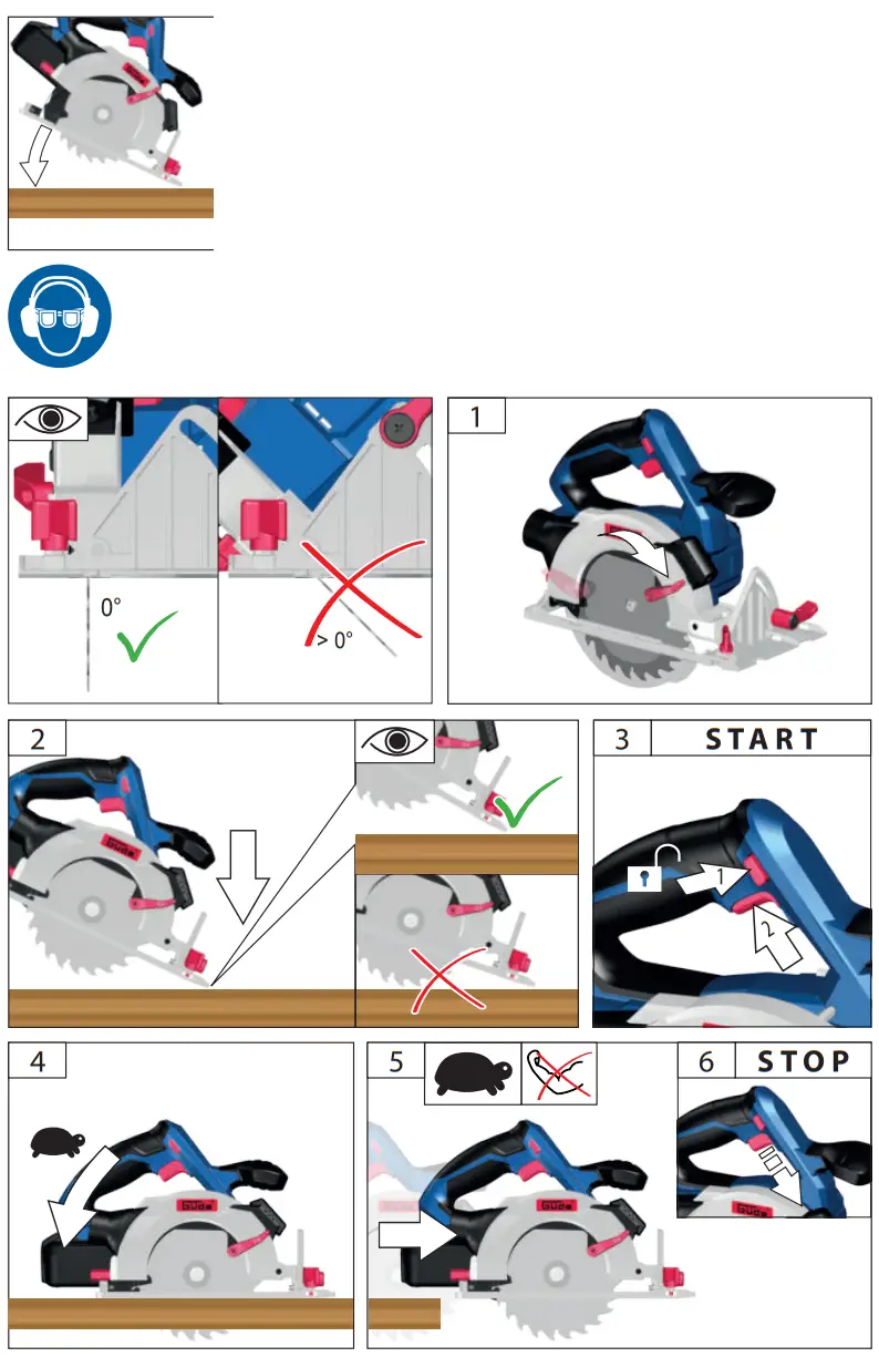 Gude KS 18 58517 Circular Saw - Fig 17