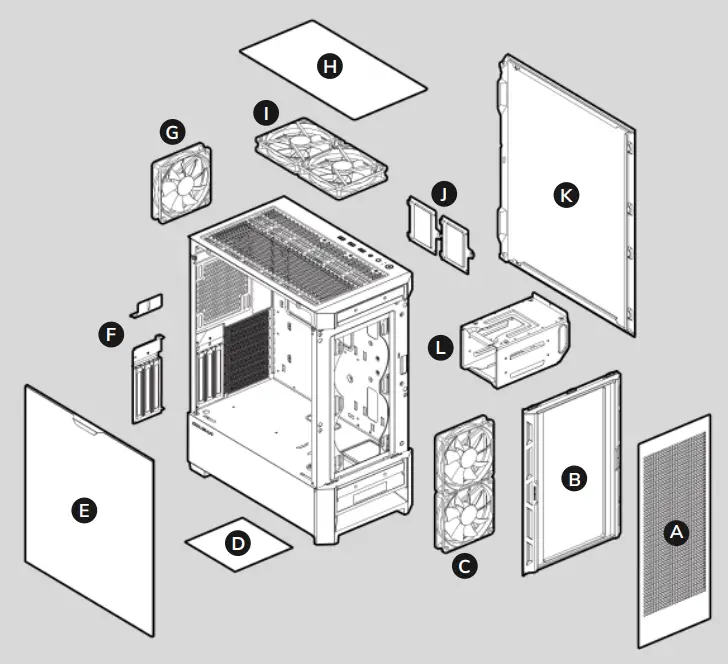 COUGAR AIRFACE Mid Tower Case 1