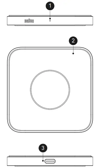 BRAUN BWC02 Wireless Charger - cover