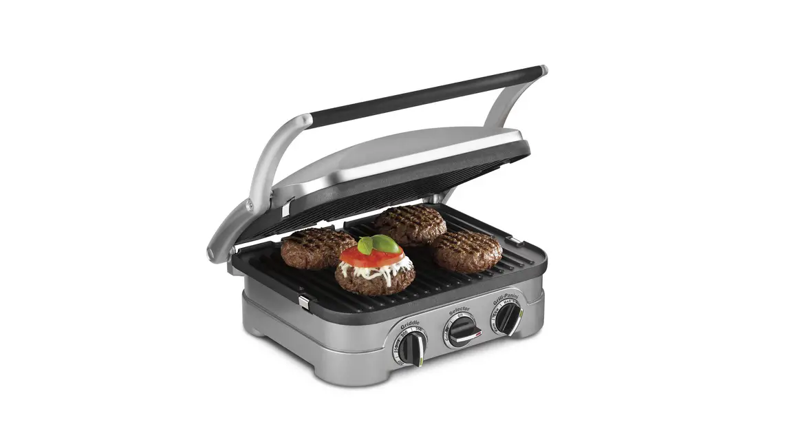 Cuisinart Cgr-4nc Griddler Recipebooklet User Manual