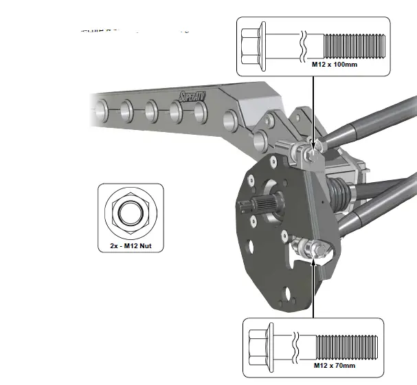 SUPERATV-Polaris-Ranger-XP-1000-4-Inch-Portal-Gear-Lift-14