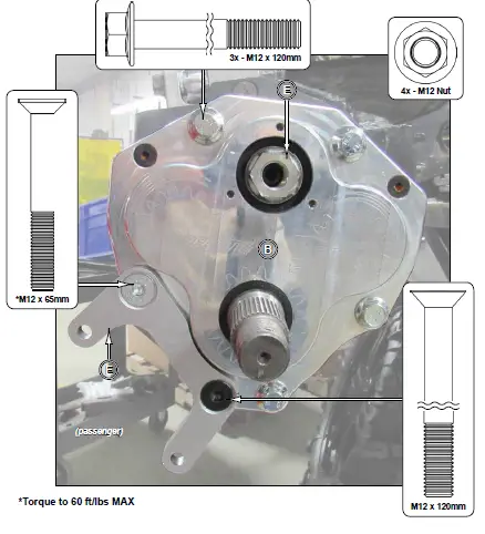 SUPERATV-Polaris-Ranger-XP-1000-4-Inch-Portal-Gear-Lift-15