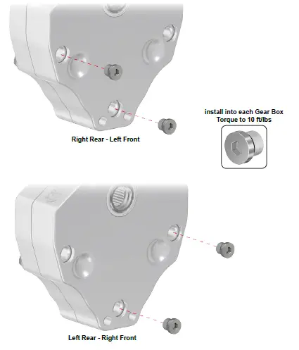 SUPERATV-Polaris-Ranger-XP-1000-4-Inch-Portal-Gear-Lift-3