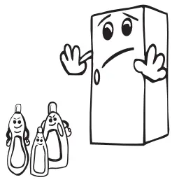 AEG RKB738E5MB Stainless Steel Freestanding Larder Fridge - fig 13