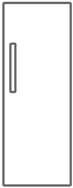 AEG RKB738E5MB Stainless Steel Freestanding Larder Fridge