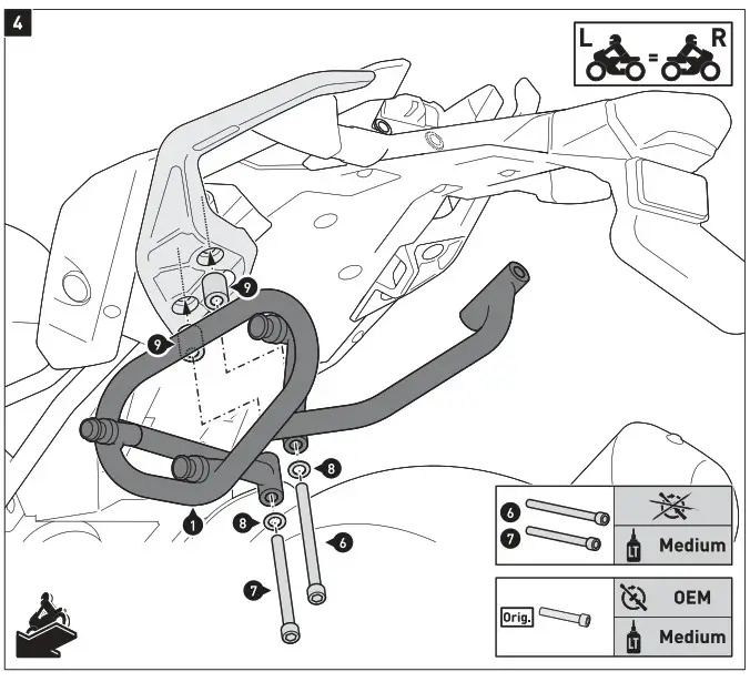 SW MOTECH BC.SYS.07.649.30001B Side Case Set URBAN For BMW G 310 R - fig 4