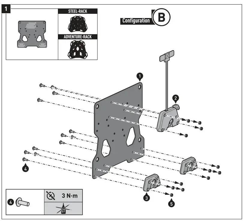 SW MOTECH BC.SYS.07.649.30001B Side Case Set URBAN For BMW G 310 R - fig13