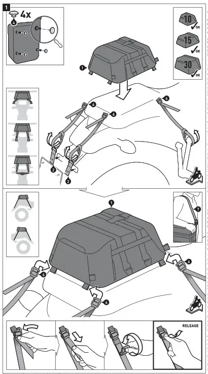 SW MOTECH BC.SYS.07.649.30001B Side Case Set URBAN For BMW G 310 R - fig20