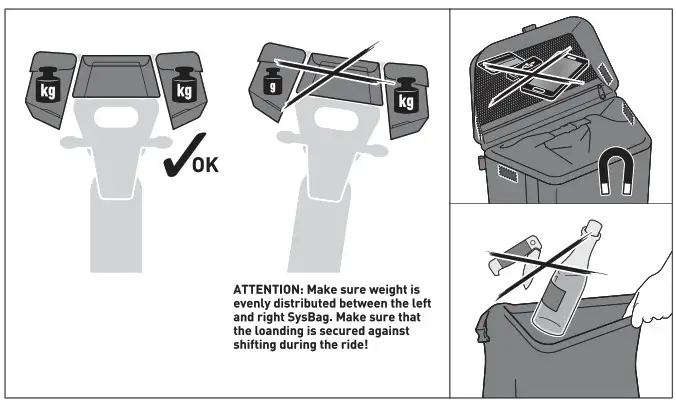 SW MOTECH BC.SYS.07.649.30001B Side Case Set URBAN For BMW G 310 R - fig23