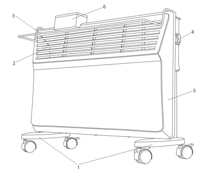 ARDESTO CHB 2000MBD CHB 2000MWPD Electric Convector -DESCRIPTION