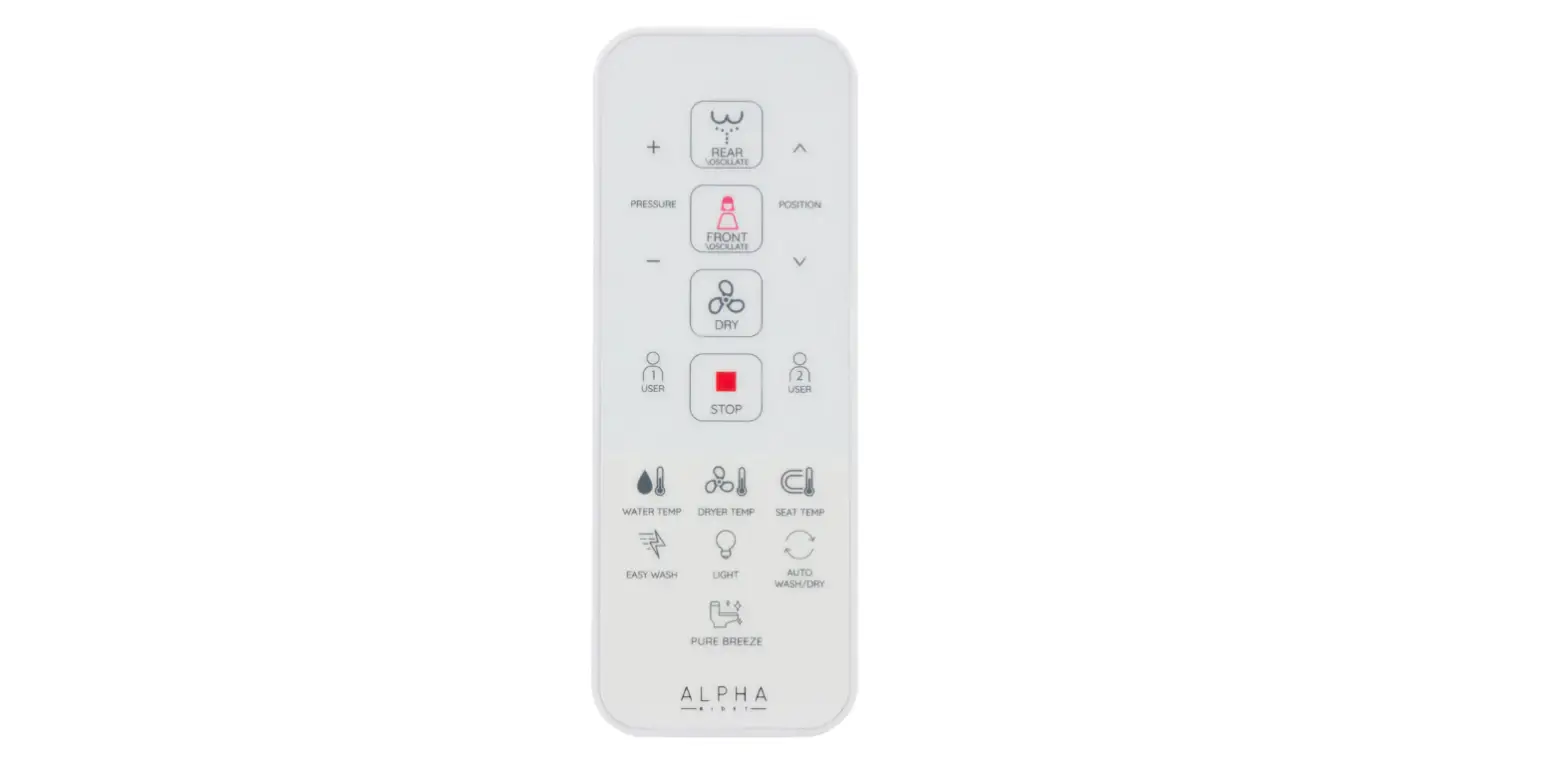 Bidet Ux Pearl Remote Control User Manual Bidet Ux Pearl Remote Control User Manual