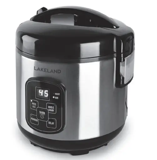 LAKELAND 63413 1 Litre Digital Rice Cooker -
