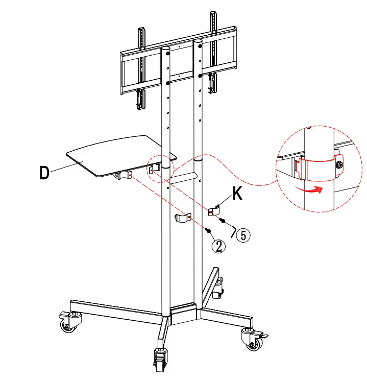 Commbox CBMOBD Suitable for 32 Inches to 65 Inches Screens - Figure 10