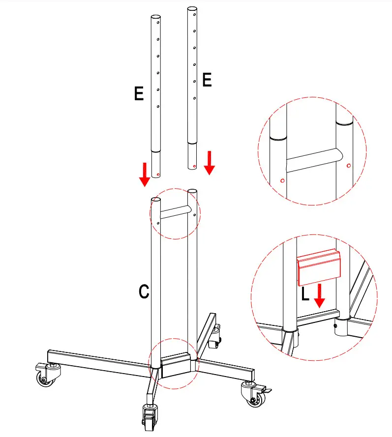Commbox CBMOBD Suitable for 32 Inches to 65 Inches Screens - Figure 6
