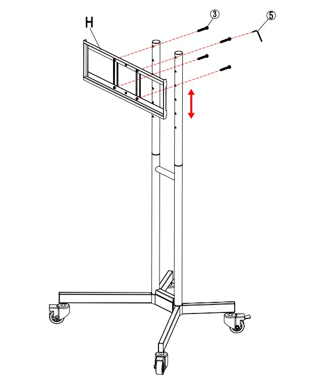 Commbox CBMOBD Suitable for 32 Inches to 65 Inches Screens - Figure 7