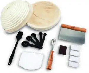 nutrichef NCFD20S Round Proofing Bread Basket Set