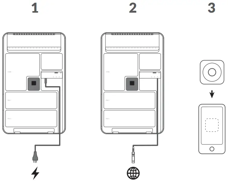 UBIQUITI UniFi Dream Wall Device - Figure 1