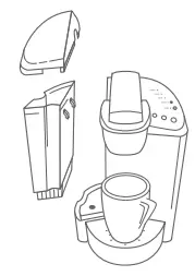 Keurig K-50 Classic Coffee Maker Cup Pod (12)