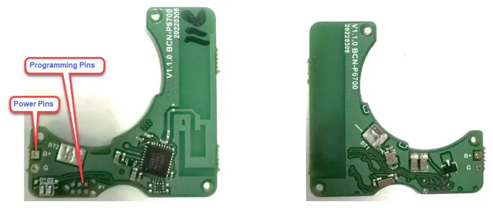 SENSOR MAESTROS smB1110, smB1111 Bluetooth Low Energy BLE 4.2 Radio PCBA - fig 2