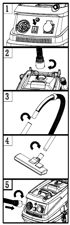 GLOBAL INDUSTRIAL 641807 Corded Wet-Dry Vacuum 2