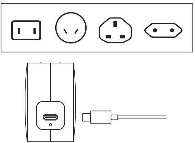 Using Your Wall Charger