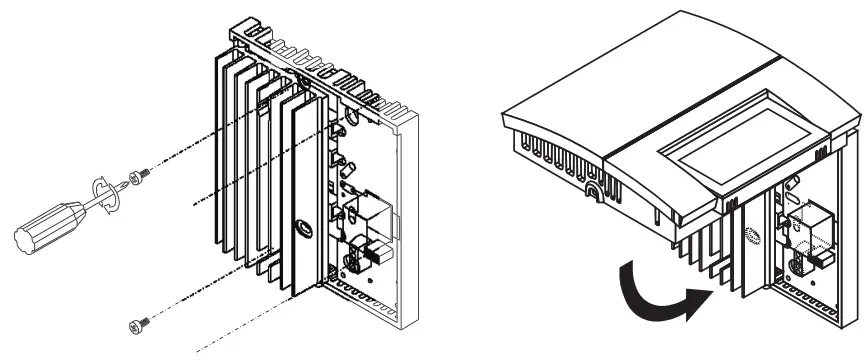 aube TH106 Programmable Electronic Thermostat - FIGURE 3